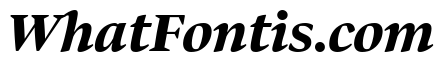 Bennet Display Condensed Black Italic