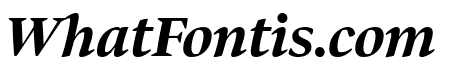 Bennet Display Extra Bold Italic