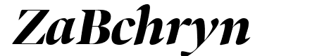 Bennet Banner Black Italic