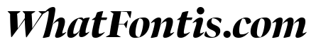Bennet Banner Condensed Black Italic