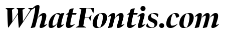 Bennet Banner Condensed Extra Bold Italic