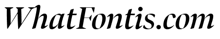 Bennet Banner Semi Bold Italic