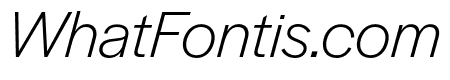 Halyard Text Light Italic