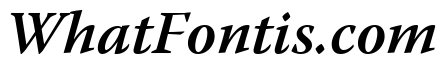 Warnock Pro Semibold Italic Subhead