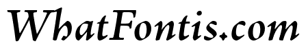Adobe Jenson Pro Semibold Italic Subhead