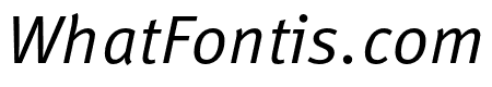 Meta Pro Condensed Normal Italic