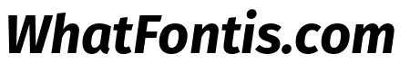 Fira Sans Compressed ExtraLight Italic