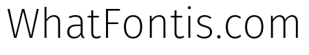 Fira Sans Compressed Four
