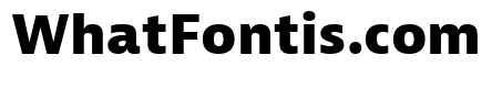 Bernino Sans Compressed Extrabold
