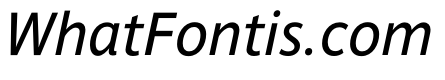 Parisine Std Clair Italic