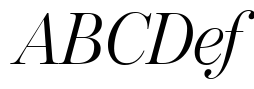 ModernoFBComp LightItalic