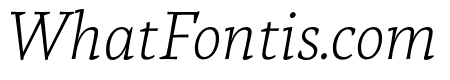 Tzimmes ExtraLight Italic