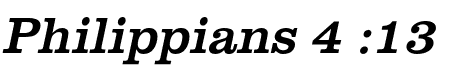 Clarendon URW Narrow Regular Oblique