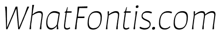 Auster ExtraLight Italic
