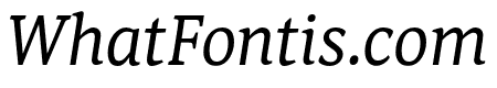 Noam Text Italic