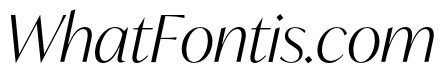 IvyMode Light Italic