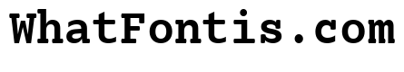 Lexia Mono Bold