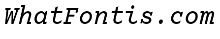 Lexia Mono Italic