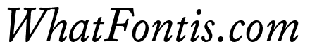 WilliamsCaslonText Italic