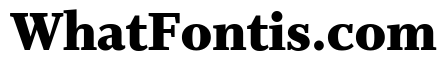 Whitman Display Condensed Extra Black