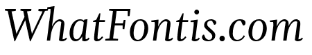Whitman Italic