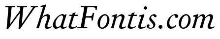 Corundum Text Light Italic
