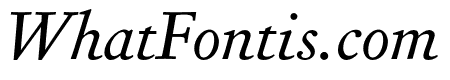 Corundum Text Light SC Italic
