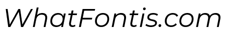 Montserrat Alternates Italic