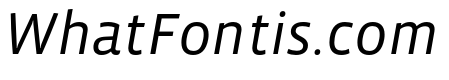Vista Sans Nar OTCE Book Italic