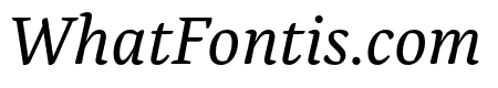Alda OT CEV Regular Italic