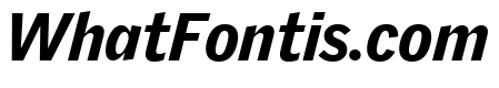 GriffithGothic BlackItalic