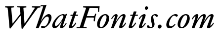GaramondFBText SemibldItal