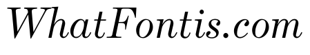 Escrow LightItalic