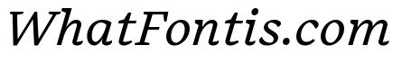 Embury Text Book Italic