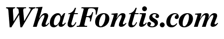 Benton Modern Bold Italic