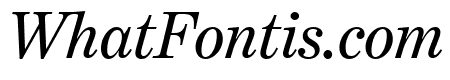 Benton Modern Italic