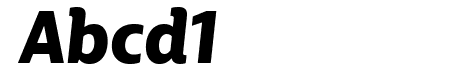 BigCity Grotesque Pro Black Italic
