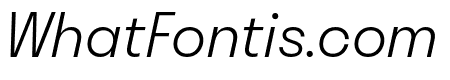 Stratos Light Italic
