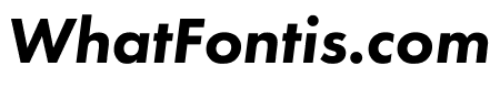 Futura PT Cond Bold Oblique