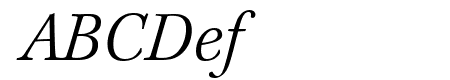 Kepler Std Light Semicondensed Italic