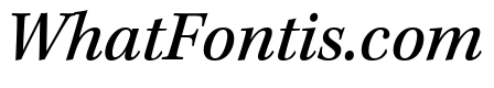 Kepler Std Medium Condensed Italic Display