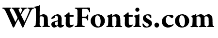 Garamond Premier Pro Bold Display