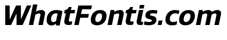 Quatro Bold Italic