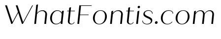 Quiche Sans Light Italic