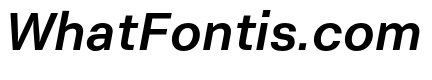 Thonglor Bold Italic