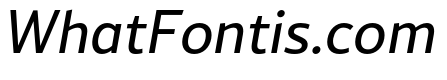 Rival Sans Narrow Regular italic