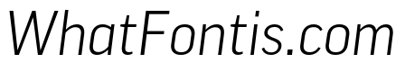 Good Pro Extd Light Italic