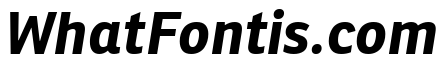 Ronnia Bold Italic