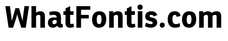 Ronnia Condensed Bold