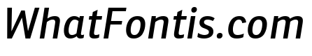 Ronnia Condensed Italic